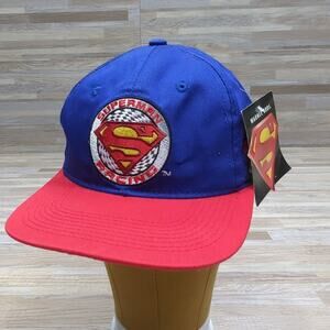 Vintage Jeff Gordon 1999 Superman Racing Snapback Hat, Warner Bros, NWT
